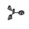 3-Cup Design Anemometer Housing Wind Direction Indicator Shell  Wind Monitoring