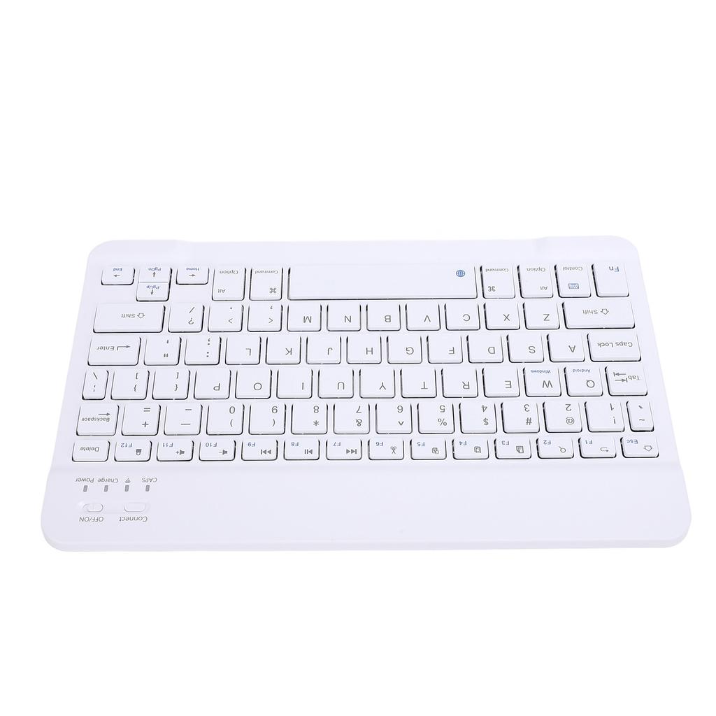 10 Zoll Ultraslim Bluetooth Tastatur 2.4G Tragbare Drahtlose Tastatur Wiederaufladbar für Tablet Telefon