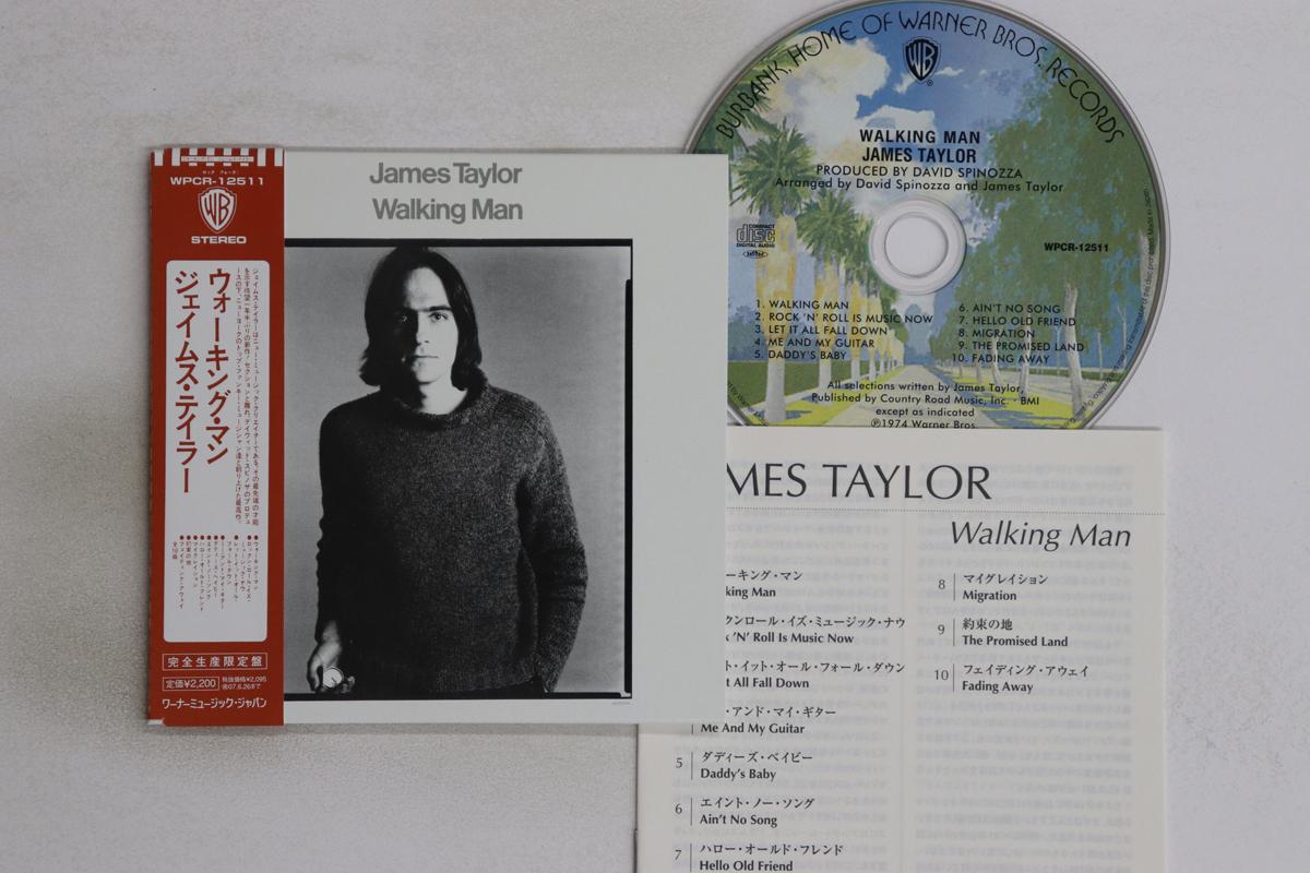 

CD JAMES TAYLOR - Walking Man WPCR12511 Warner Bros. Re 2006 Japan Obi Rock Used