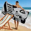 Oakland Raiders Print Beach Towel, Large Soft Quick Dry Towel for Beach Camping Swimming