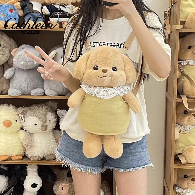 Butter Thai Bear Backpack Gift Ragdoll Cartoon Birthday Gift Doll Plush Children Cute