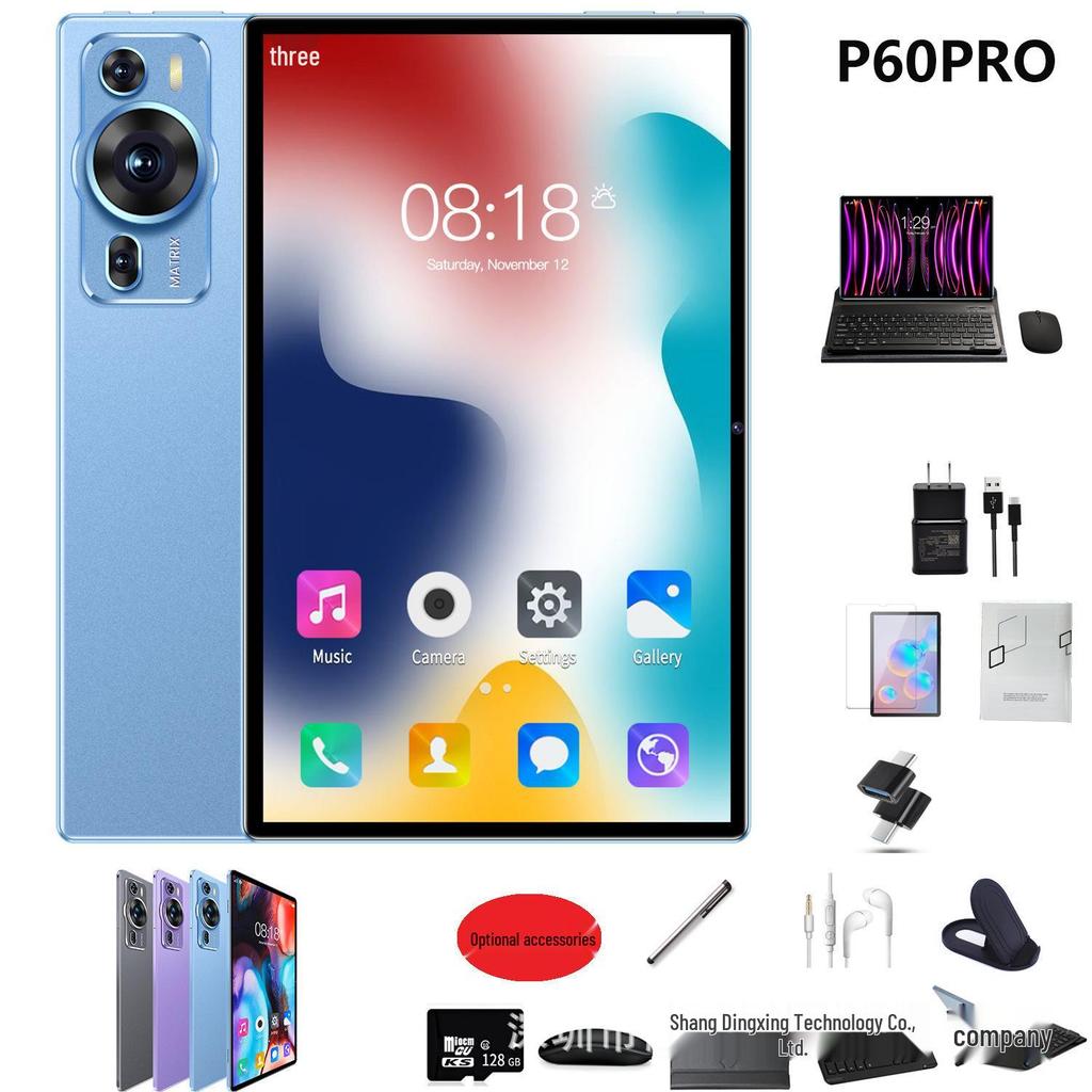 2025 P60 Pro Android Tablet 16+512GB, Google Version, Large Screen