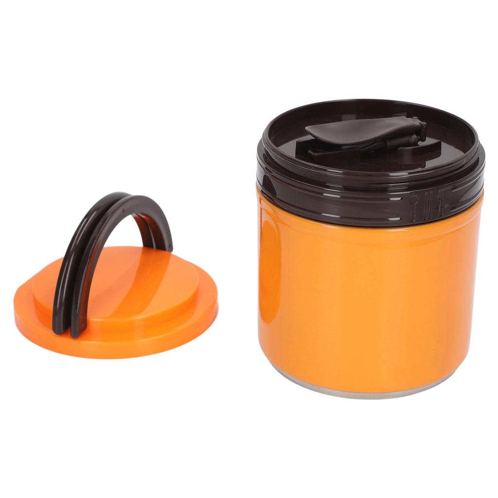 Izolowany pojemnik na jedzenie 304 stal nierdzewna styl japoński okrągły kształt próżniowy pojemnik na lunch jedzenie dla