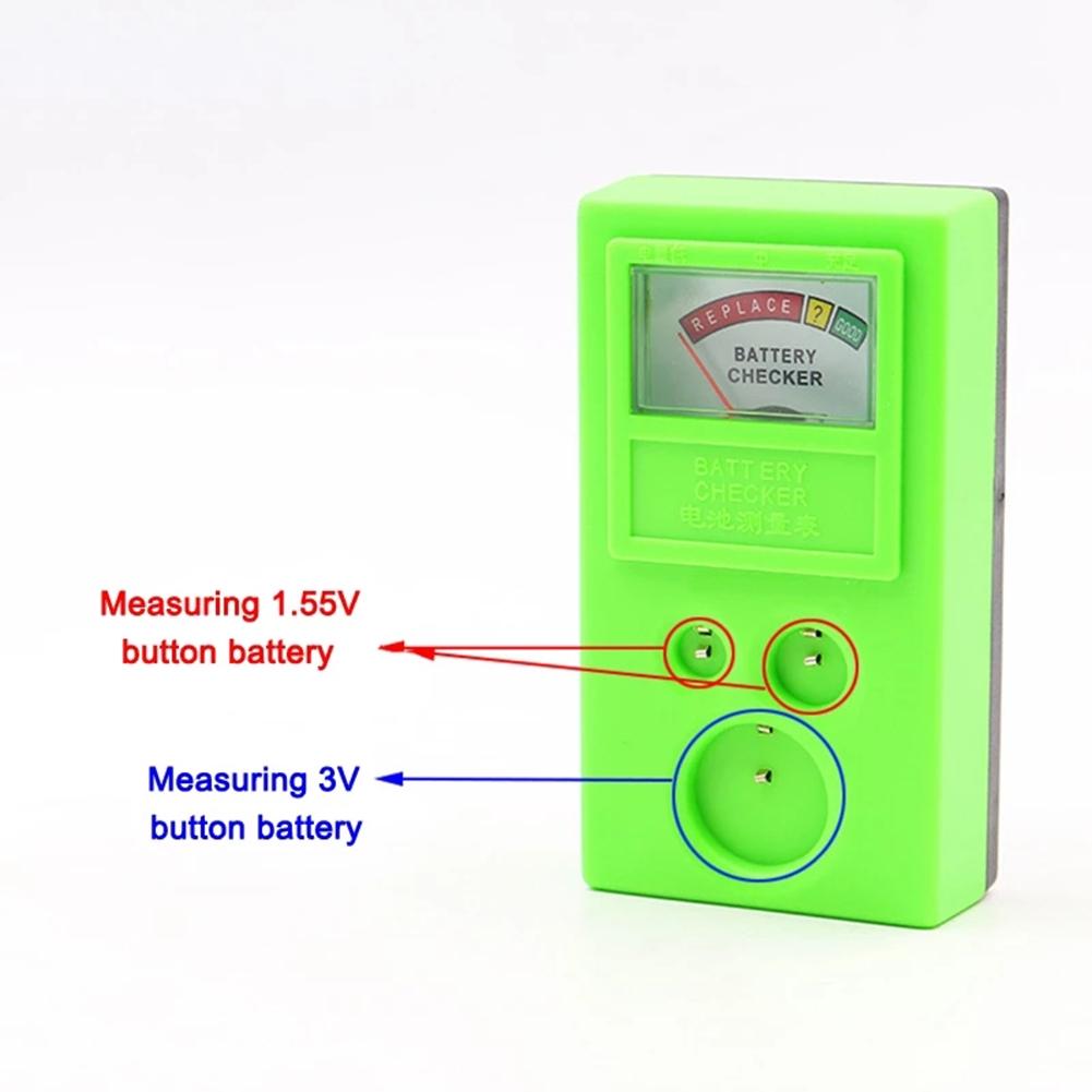Battery Tester Accessories Button Coin Cell Measuring Device