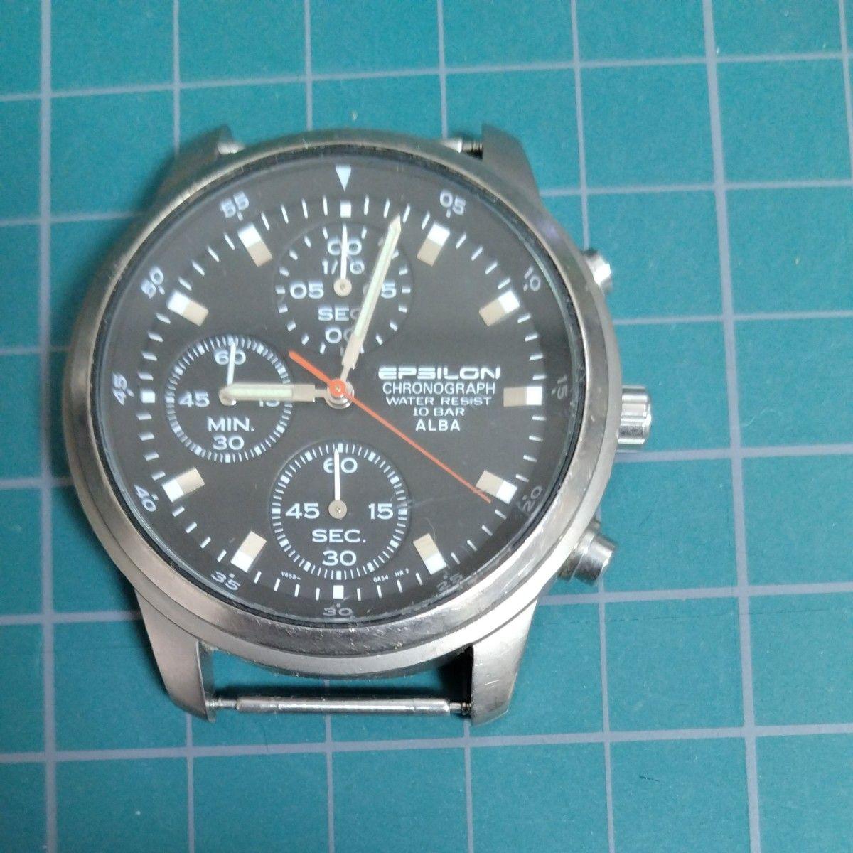 SEIKO ALBA EPSILON V658-0A50 Titanium Chronograph
