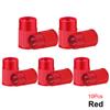 Plastic Tire Valve Caps Built-in Valve Core Remover Tool Universal Stem Covers for Cars Bike and Bicycle Trucks Motorcycles Valve Stems 1
