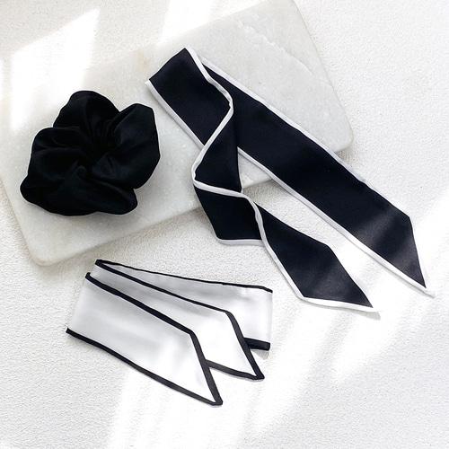 Besty Agnes 2-Way Scarf Hair Scrunch