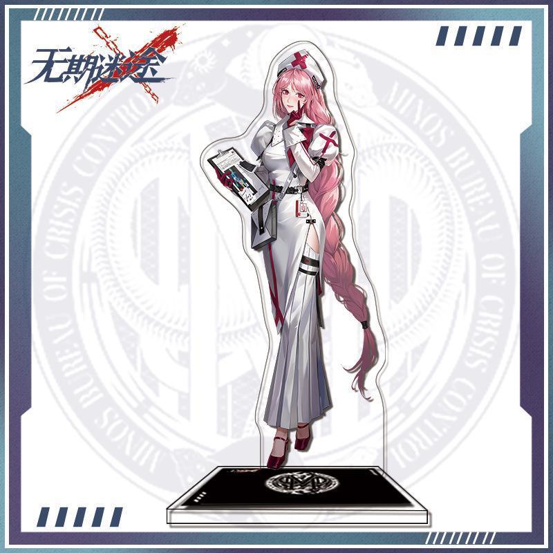 Fans Gift Charm Game Anime Path to Nowhere HD Figures Zoya Hamel Demolia Acrylic Stand Series Desk Decor Collection About 15cm
