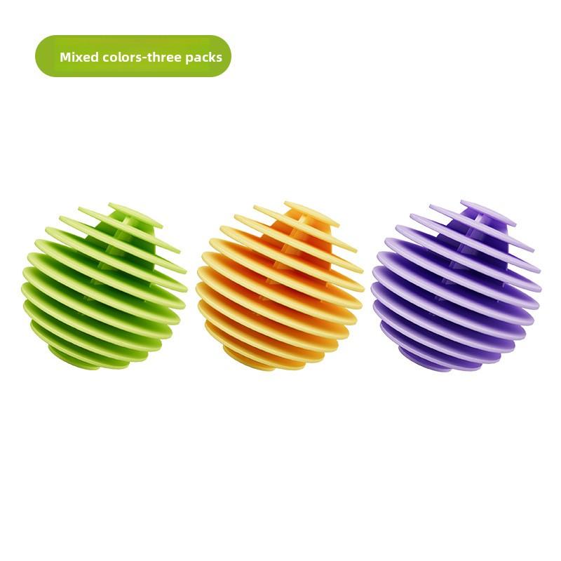 Waschmaschine Weichgummi Wäschebälle, Anti-Verknotungsbälle, Haushalts-Zauberkugeln, Wäschewunder, Wasch- und Pflegebälle