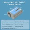 AJNWNM EN-EL15C EN-EL15B EN-EL15 Battery with Type-C Port for Nikon Z5 D850 Z6 Z7 D780 D750 D800 D810 D7000 D7500 Z6 Ii V1 Camera