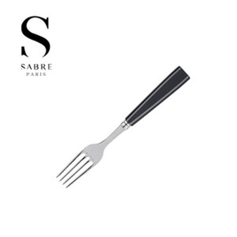 [Sabre Paris] Natura Cake Dessert Fork 17cm Dark Gray