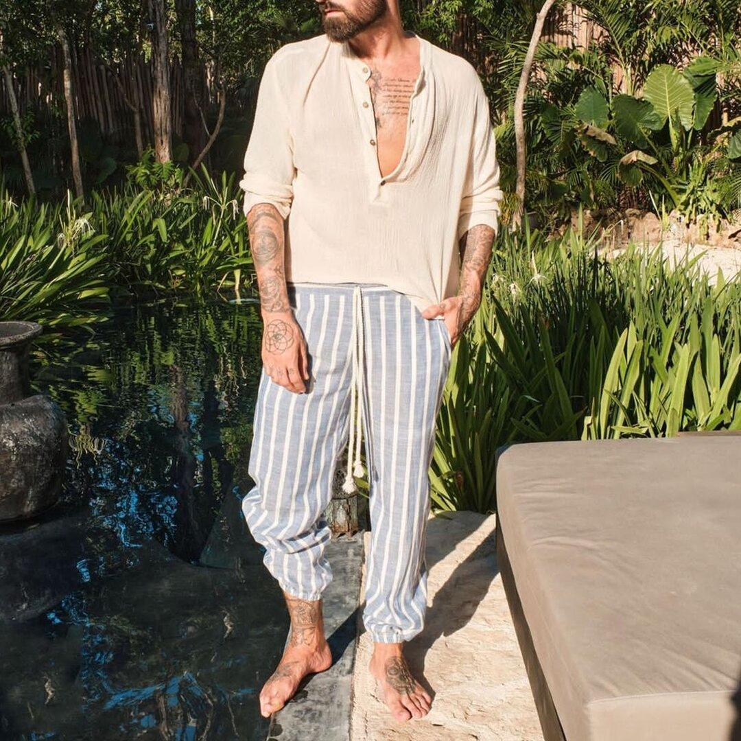 

Мужская рубашка со стоячим воротником и длинными рукавами, мужская свободная повседневная удобная рубашка XXXL абрикосовый