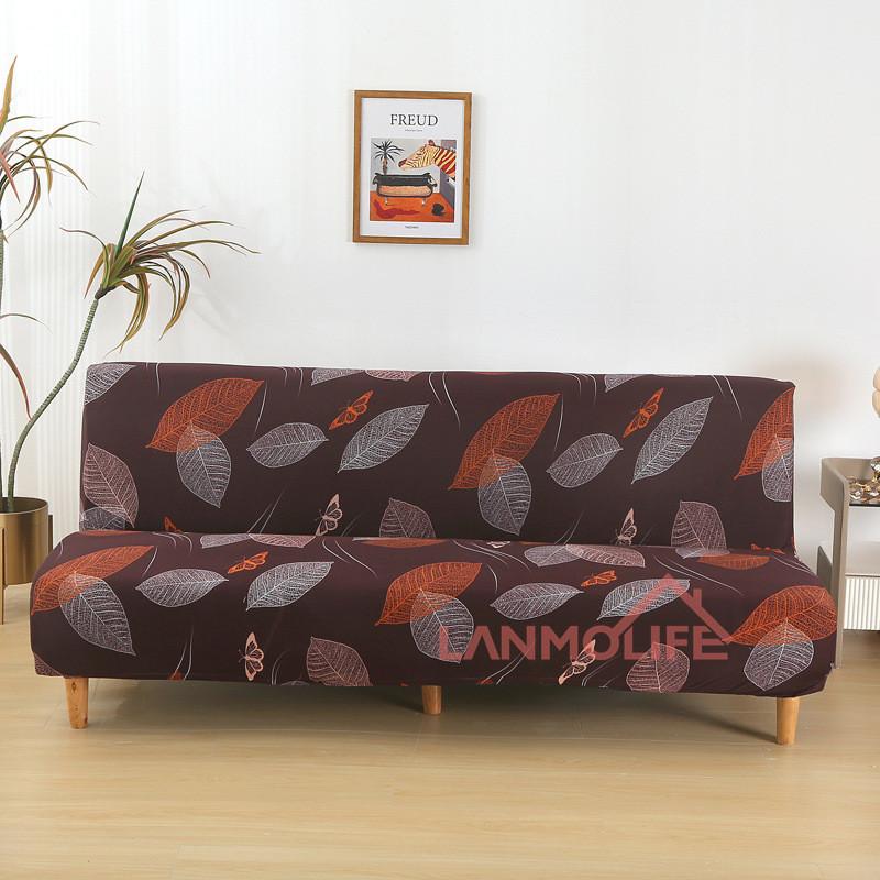 Katlanır Kanepe Yatak Örtüsü Basit Elastiklik Kolçaksız Kalınlaştırılmış Toz Geçirmez Kanepe Örtüsü Her Şey Dahil