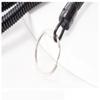 For Women Hiking Fishing Lanyards Spring Elastic Rope Spring Key Cord Anti-lost Phone Keychain