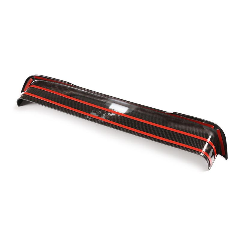 LHD Car Styling Carbon Fiber Texture Steering Wheel Dashboard Display Panel Cover Frame Trim For BMW 5 Series F10 2011 -