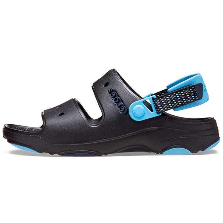 Crocs All-Terrain Sandal EVA Lightweight Comfortable Sports Beach Sandals Men sandals Black Blue 207711-0ZQ