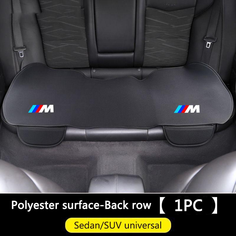 BBKT7 Car Front Back Seat Cushion Protect Pad Non-Slip For BMW M Performance F20 F40 F22 F30 E90 F32 F06 F07 F46 E60 M5 Sticker