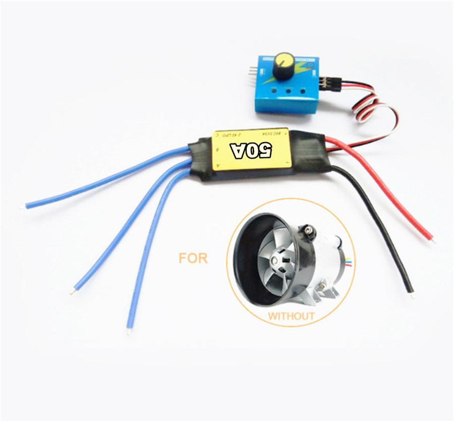 12V Max 50A ESC Drive Controller Max 600W for Car Electric Turbine Power Turbo Charger Tan Boost Air Intake Fan