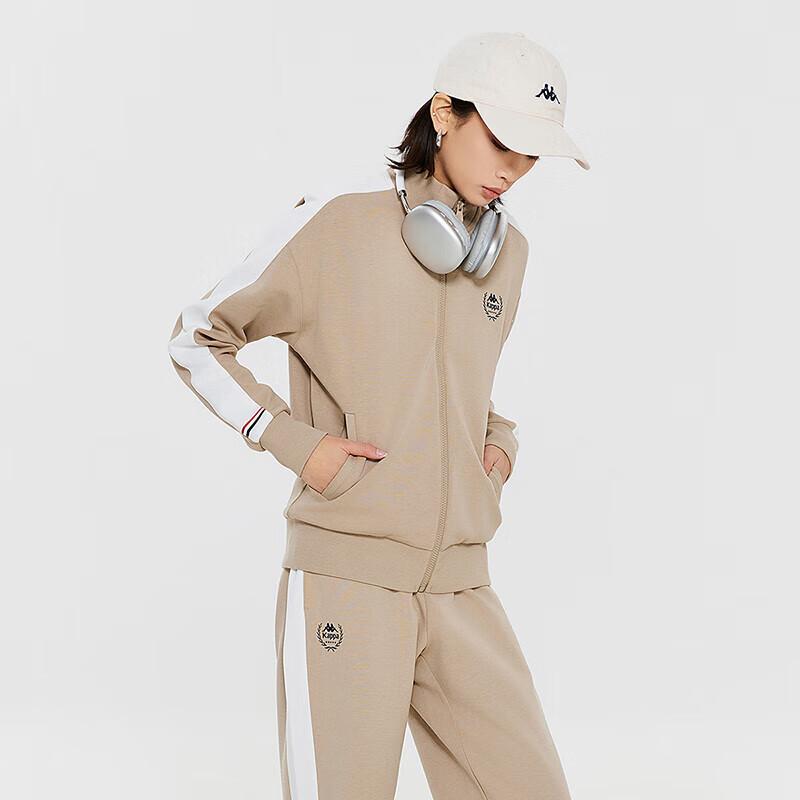 Kappa Women s Retro Color Block Cardigan Sweatshirt S 5580₽