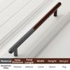 Mânere de cabinet culoarea cafelei Aliaj de aluminiu Mânere pentru mobilă Manere sertar Accesorii decorative