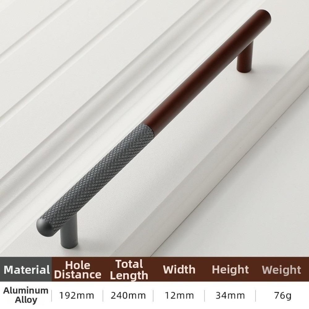 Mânere de cabinet culoarea cafelei Aliaj de aluminiu Mânere pentru mobilă Manere sertar Accesorii decorative