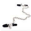 Women Nipple Clamps Tools Stainless Steel Metal Chain Nipple Clips Labia Clamp Slave Bondage BDSM Adult Games Couples Sex