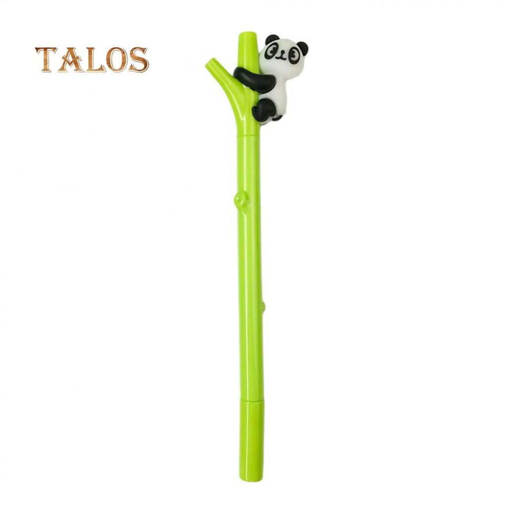0.5mm Black Ink Ball Point Cartoon Panda Rollerball Pen Student Stationery Gift Writting Instruments