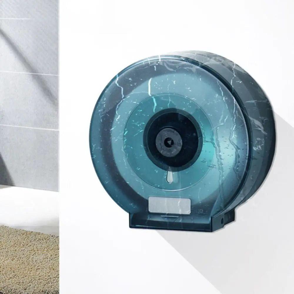 Wall-Mounted Paper Towel Box Plastic Tissue Dispenser Toilet Paper Storage Box  Restroom