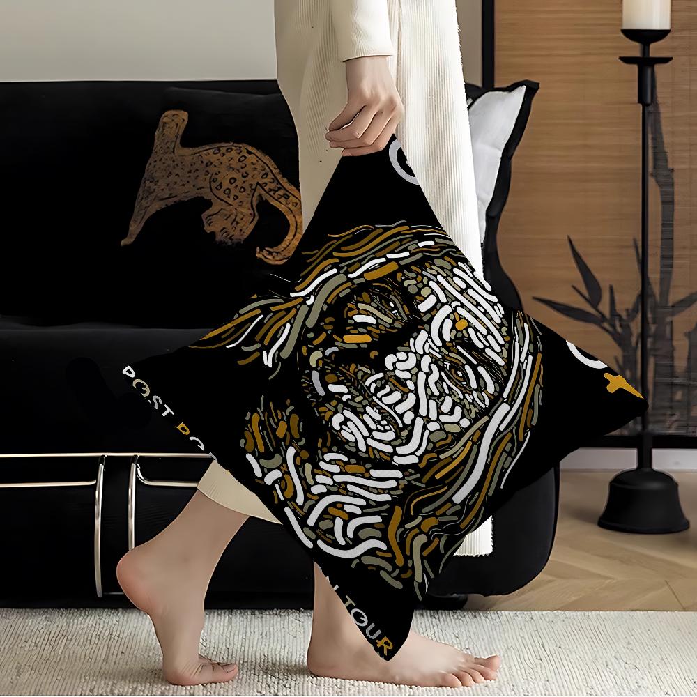 L-Iggy P-Pop Band Cushion Cover Pillow Cover Decor Pillowcase Printed Cushion Case for Couch