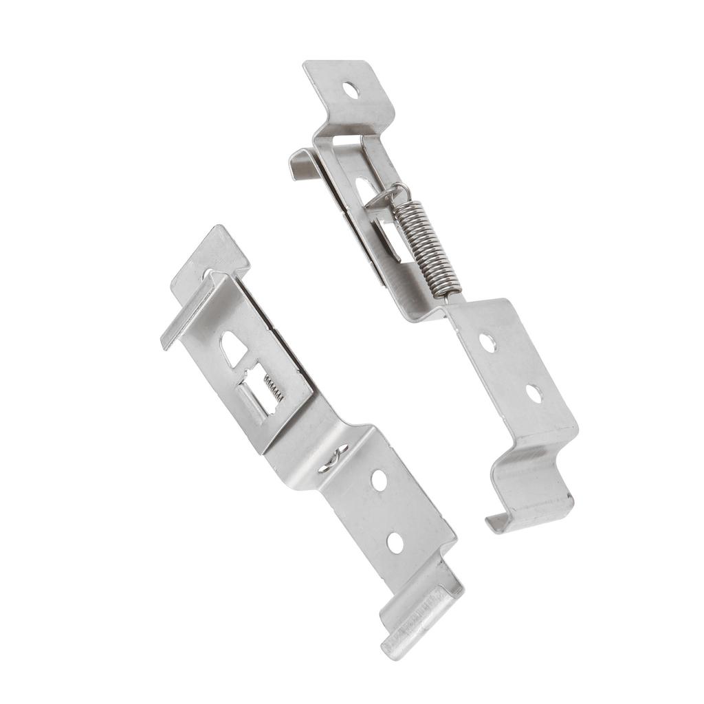 2Pcs Car License Plate Holder Trailer Number Plate Bracket Stainless Steel for Truck Ship Standard Numbers Plates 11cm x 52cm License Plate Covers