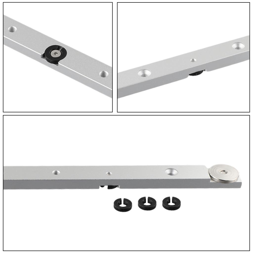 1pc T track Aluminium Alloy Miter Track Miter Bar Slider Table Saw Miter 30mm