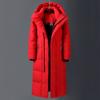 Nuovo Piumino Invernale Resistente al Freddo -30 Alta Qualità Uomo Donna Extra Lungo Invernale Caldo Moda Soprabito S-5XL