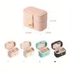Jewelry Box with Large Capacity High-end and Exquisite Earrings Necklace Handicraft Storage Box
