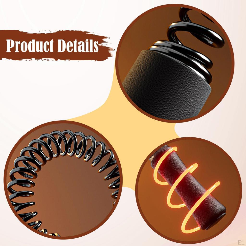 2Pcs Ropeless Battle Ropes Spring Sticks for Office Muscle Building Home Gym