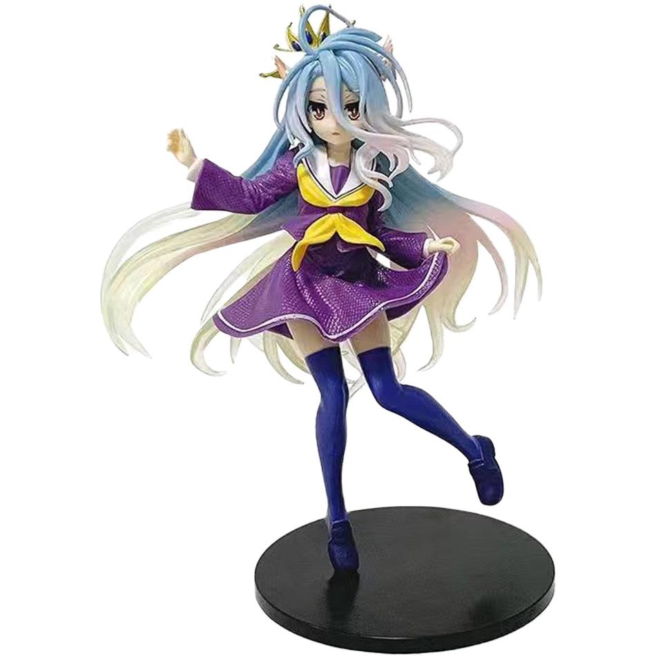 10-19Cm Anime Ngnl No Game No Life White "Figure Anime Pvc Anime Action Figures Model Collection Ornament Anime Model Toy Gifts