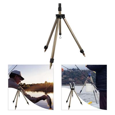 Fishing Rod Stand Support Folding Stand Tripod Stand Outdoor Insert Ground