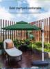Roman Outdoor Sunshade: Large Camping, Beach, Courtyard, Stall, and Advertising Umbrella