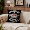 Band A-Aerosmith Cushion Cover Cushion Cover Set 4Pcs 50X50 45X45 40X40 Pillowcase Decorative Sofa Home Decor
