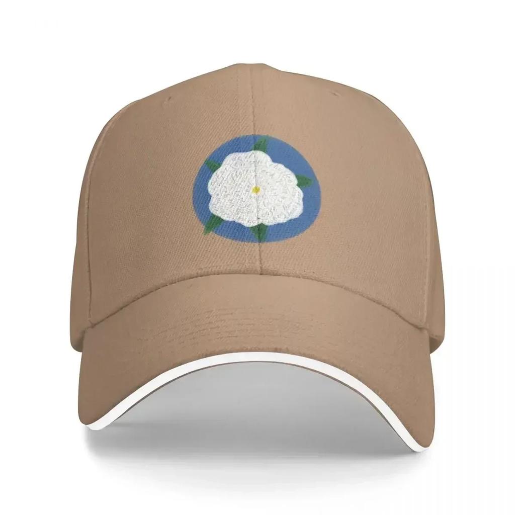Yorkshire Rose with Phrases Baseball Cap Uv Protection Solar Hat New In The Hat Custom Hat Luxury Unisex Unisexs Baseball Womens