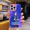 Blue Lock Reo Mikage Jelly Double layer Pink Mobile Phone Case for iPhone 17 16 15 14 13 12 11 Air Pro Max Plus Protective