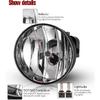 AUTOWIKI Fog Lights For 2002-2009 GMC Envoy OEM Replacement Fog Lamps 2PCS With Clear Lens