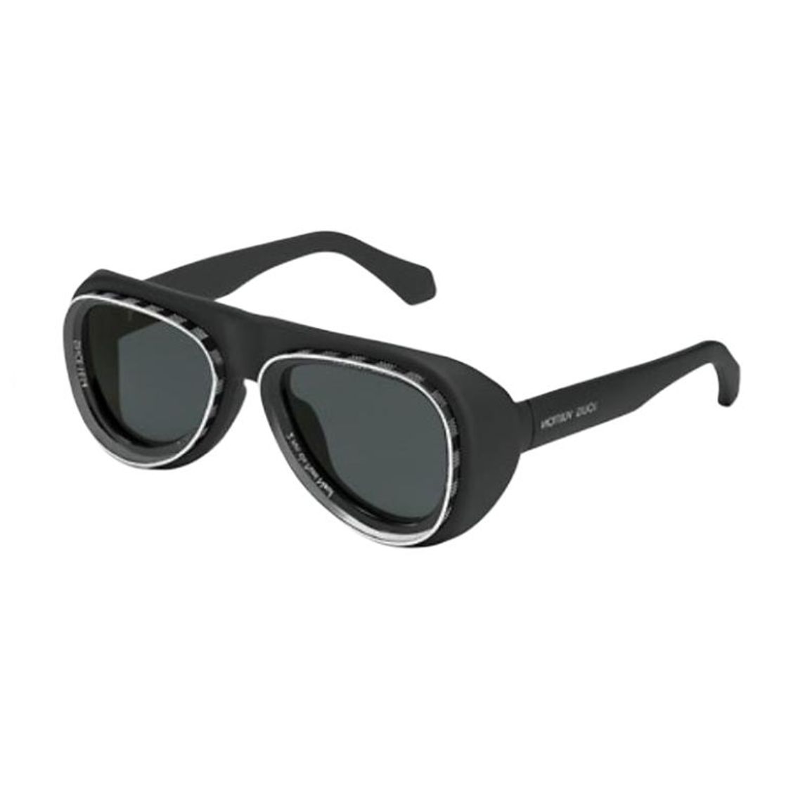 

Louis Vuitton 24 Early Spring Super Vision Pilot Sunglasses Men sunglasses Black Z2445U F,Black