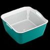 Chahua Lile Square Double-Layer Drain Basket