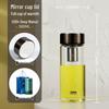 Portable Single-Layer Glass Water Bottle with Filter