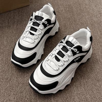 2024 Dam Casual Skor Dam Utomhus Jogging Trekking Sneaker Snörning Andningsbara Skor Dam Bekväma Lätta Skor Dam Sneakers