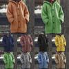 Super Cozy Plus Size Womens Hooded Knitted Cardigans Jumper Sweater Winter Jacket