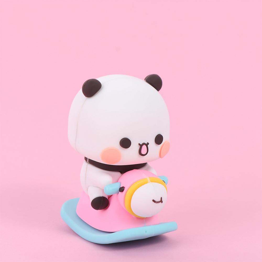 Anime Figure Bubu Dudu Panda Bear Figure Bear Panda Panda Bubu Dudu Figure Doll Collectible Cartoon Panda Bubu Bear Model Toy