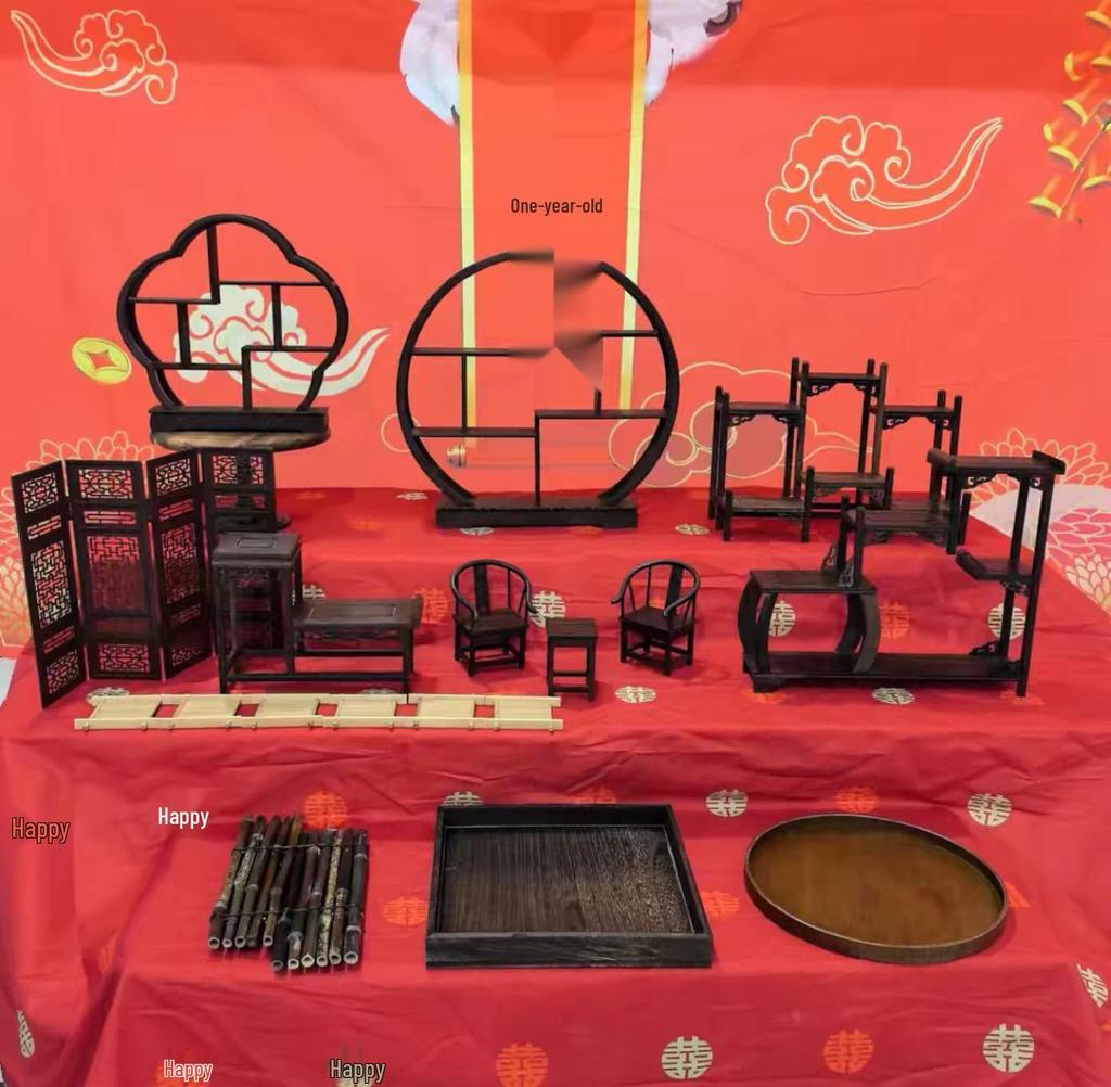 Solid Wood Cake and Dessert Display Stand for Weddings, Engagements, Banquets, Birthdays, Centerpieces, and Stages