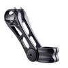 Azarxis Bicycle Handlebar Ahead Clamp Road Mountain Cross Bike Stem Rise Stem, 25.4/31.8 Stem, Stem, Aluminum, Lightweight, 85° Angle, Bike, Bike,