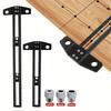 Multifunctional T Shaped Marking Gauges Positioning Ruler for Accurate Measurements in Carpentry and DIY Projects